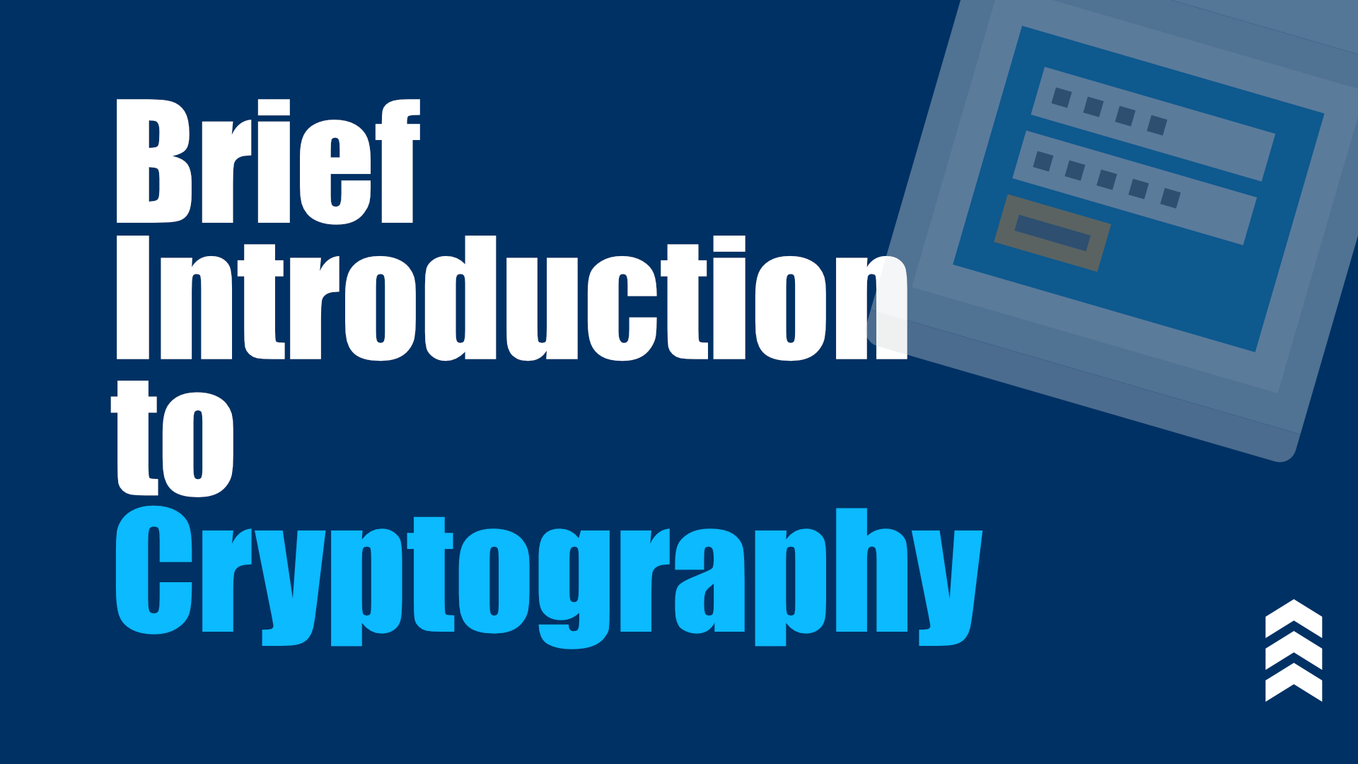 introduction to cryptography